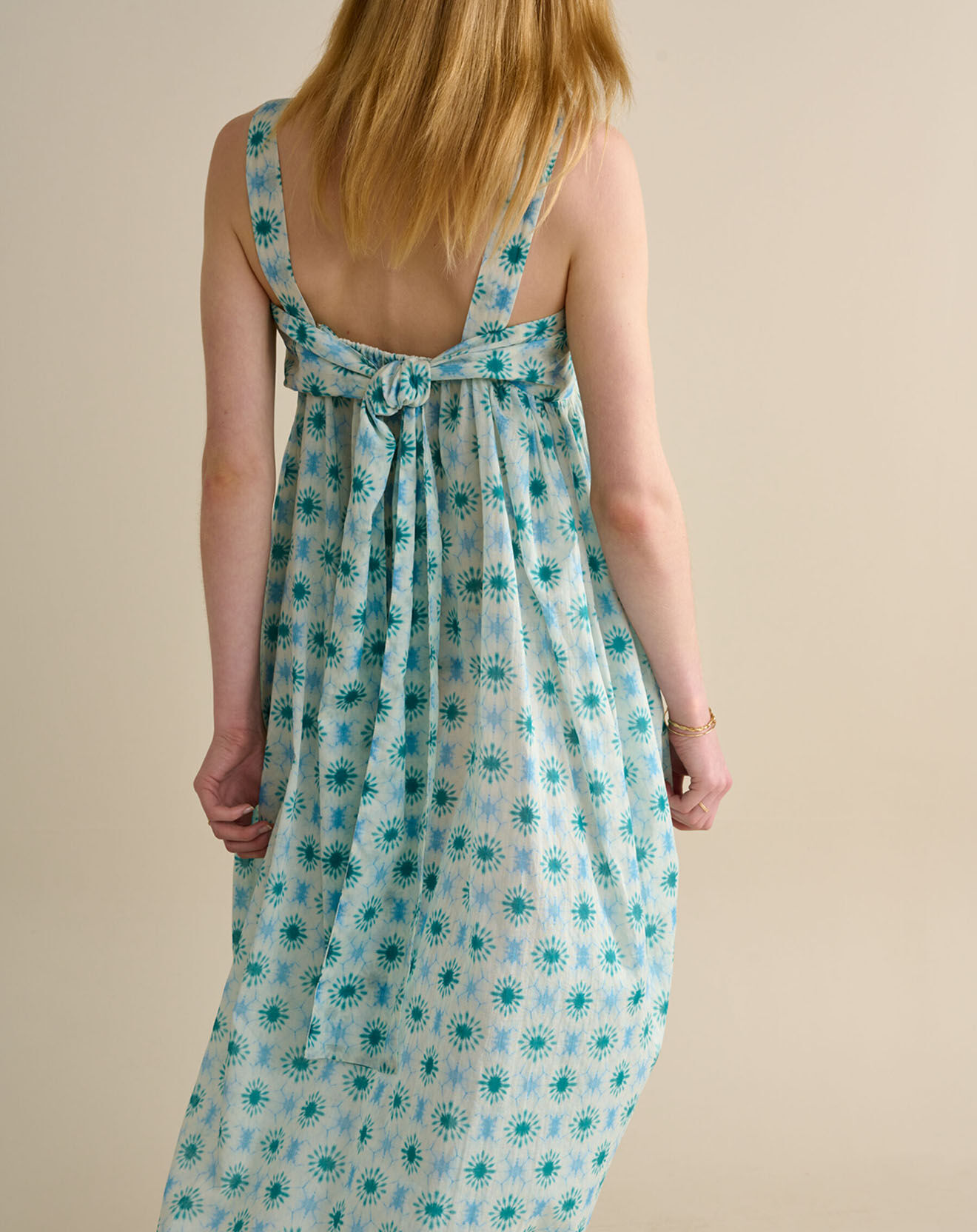 Bellerose Robe longue Parma bleue