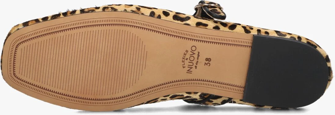 INUOVO bruine inuovo ballerina's a92017