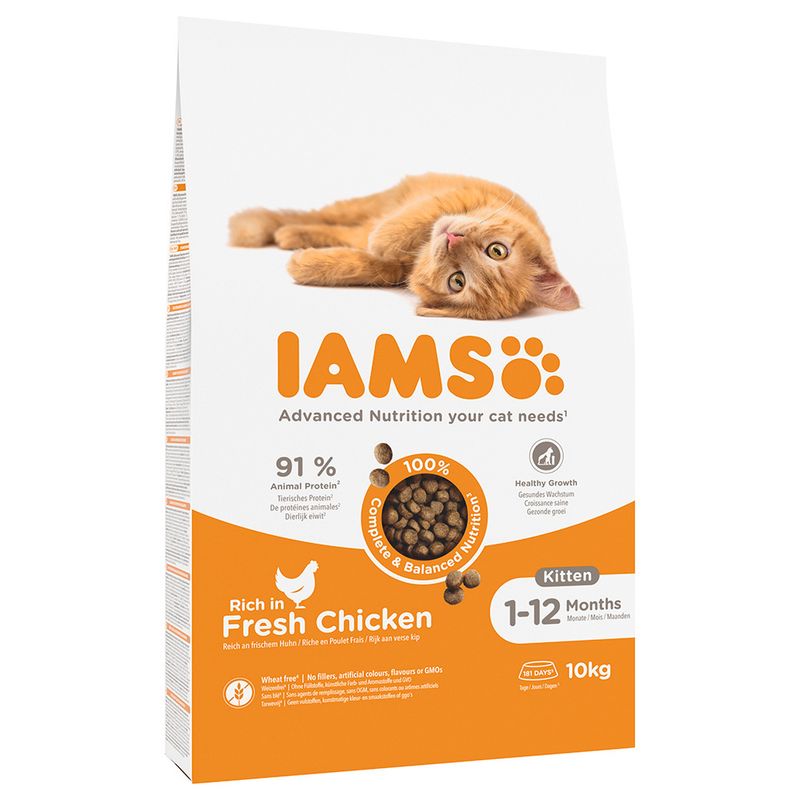 IAMS Advanced Nutrition Kitten poulet pour chaton à prix discount sur bitiba.fr