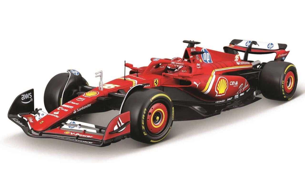 Ferrari F1 SF-24 Leclerc 2024 1:18Sammlermodell im Massstab 1:18