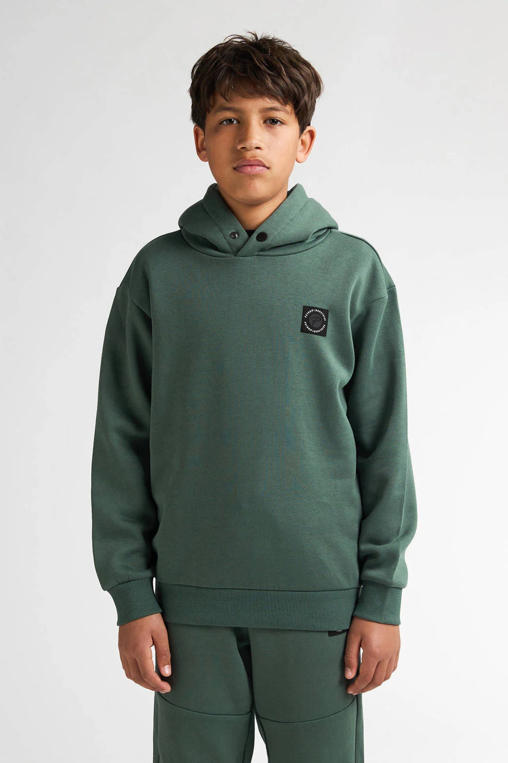 Petrol Industries hoodie donkergroen