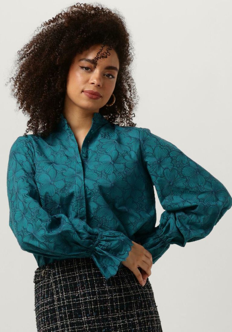 FABIENNE CHAPOT turquoise fabienne chapot blouse bente blouse