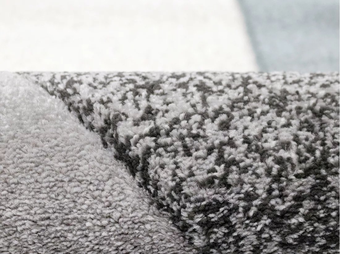 Tapis design à motifs abstraits - 160 x 230 cm - Multicolore - SUROVIA