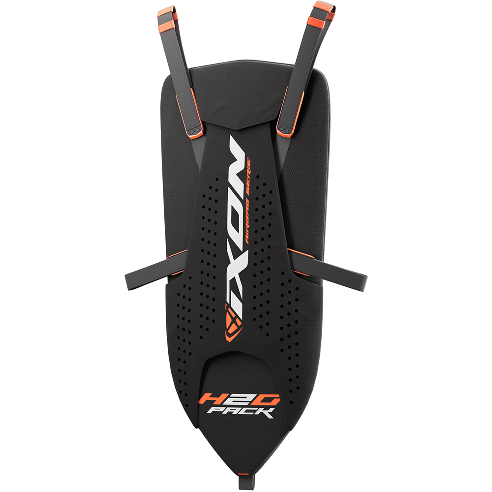 Ixon - Pack Adventure IX-Airbag U05 - Sac d’hydratation Noir / Orange