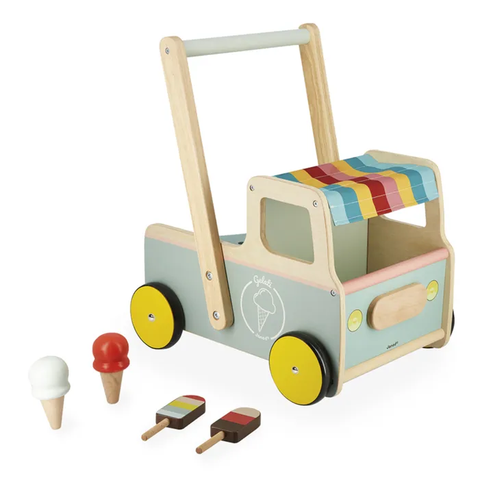 Janod Chariot de marche Marchand de glaces