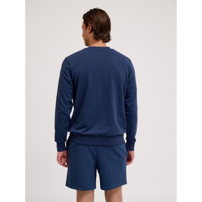 Hummel Herre Trøjer Pulse Sweat Crewneck Blå