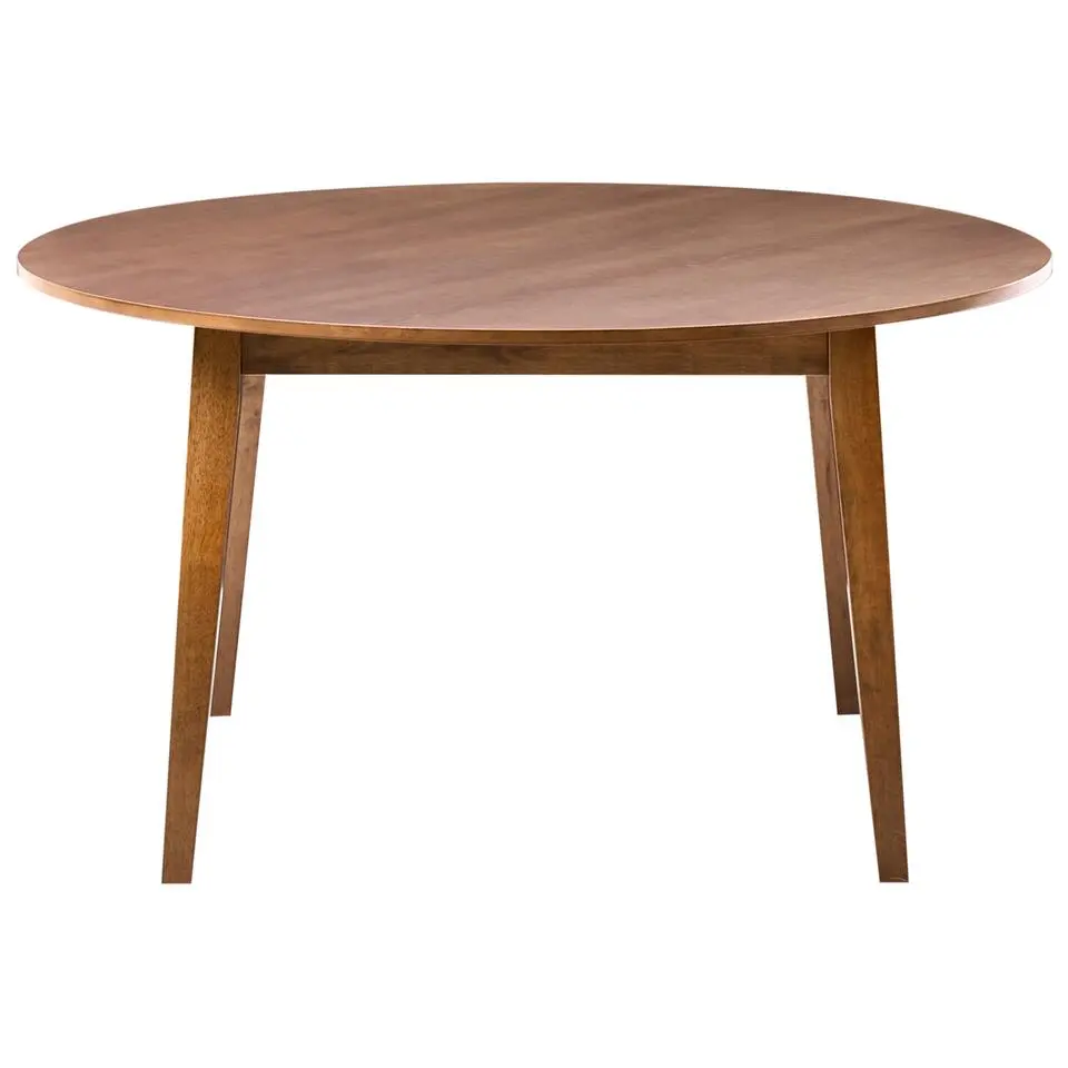 HUNTLEY - Eettafel - Donkerhout - 140 cm - MDF