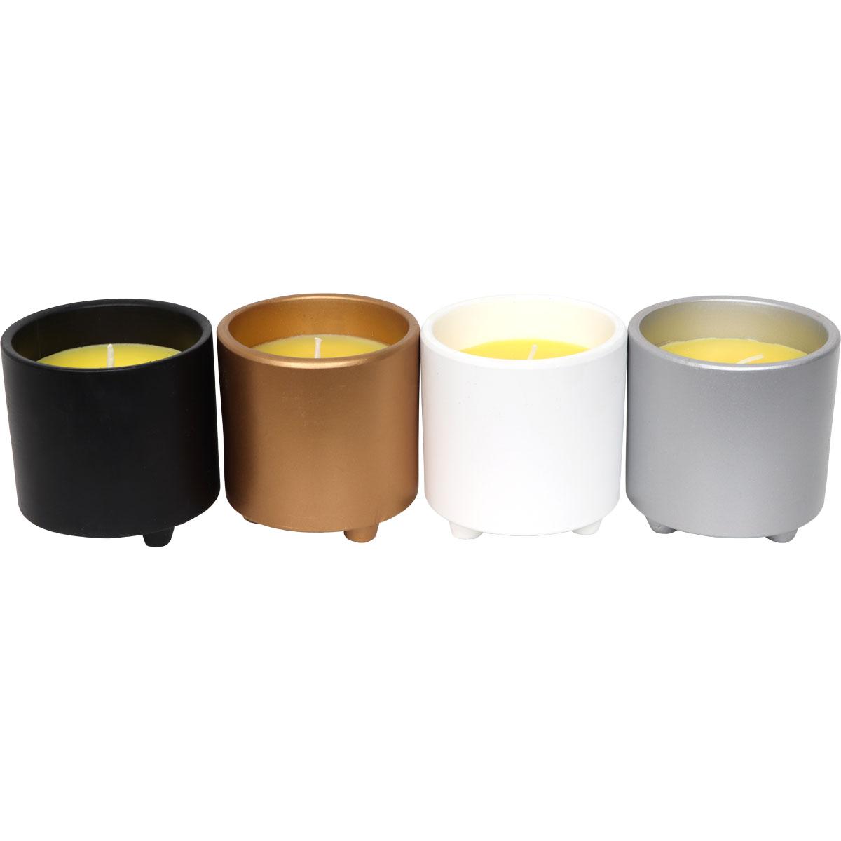 BOUGIE CITRONNELLE POT RETRO
