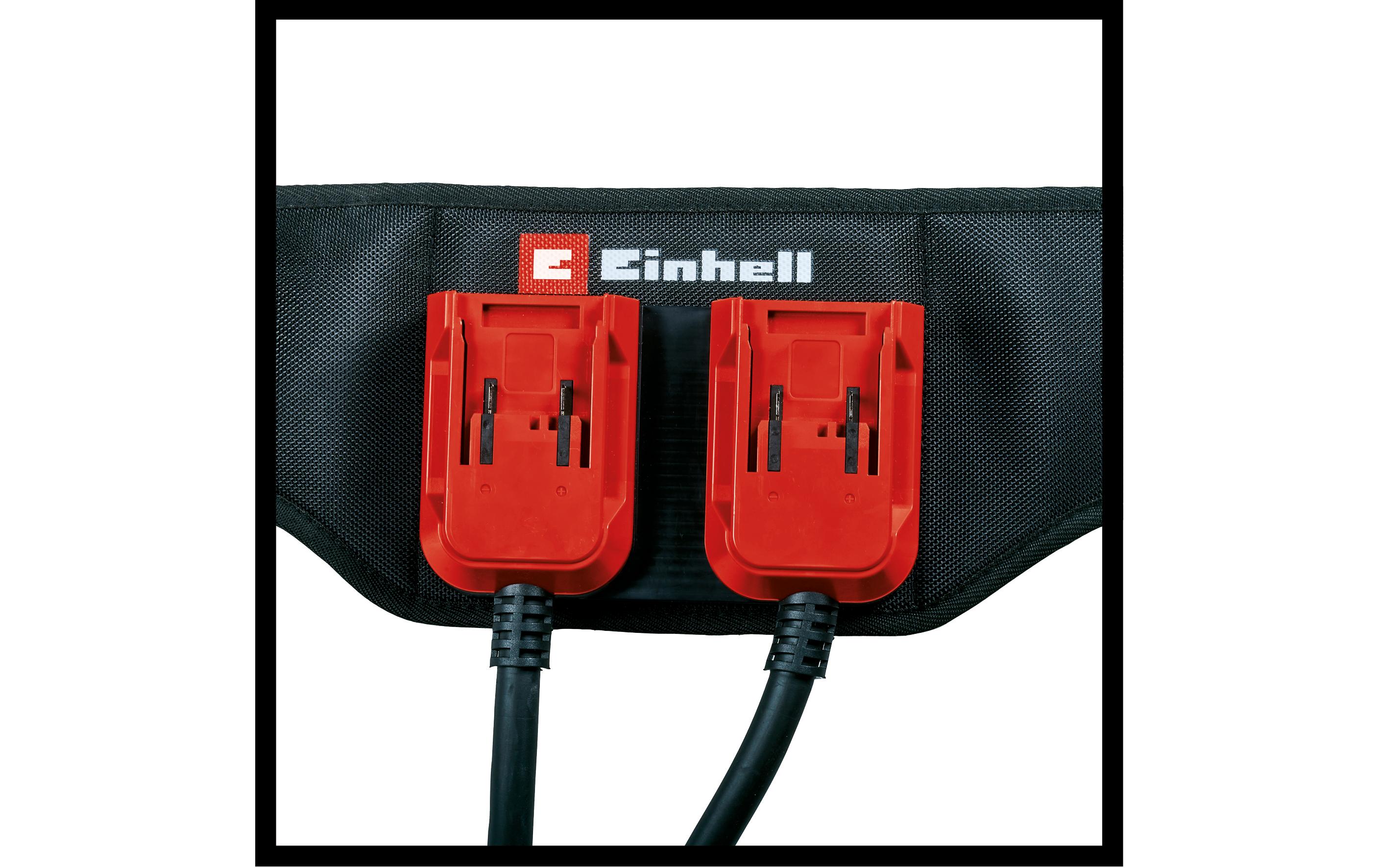Akku-Gürtel GE-PB 36/18 LiPraktischer Begleiter bei allen Arbeiten mit Einhell Power X-Change-Geräten
