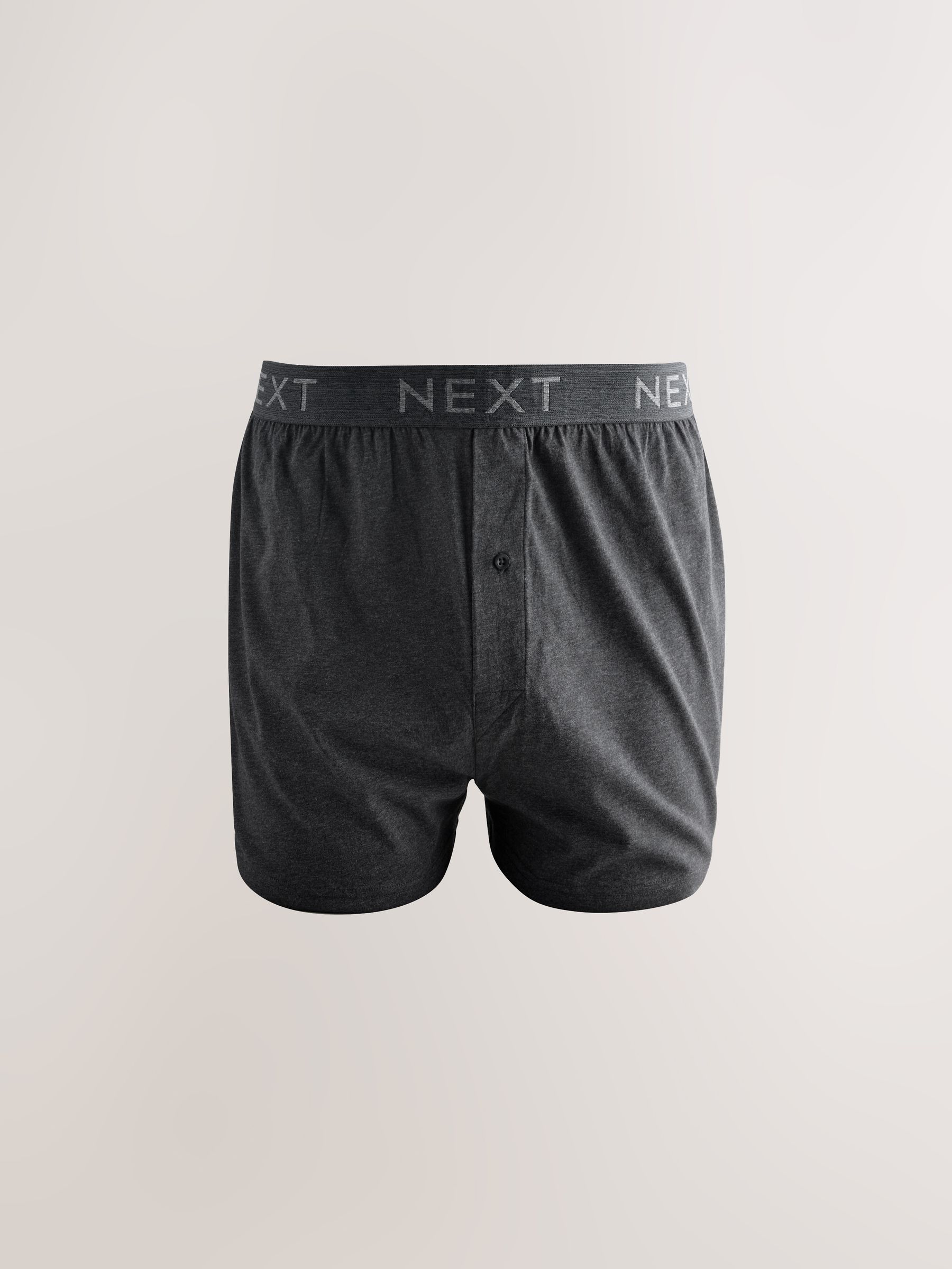 Gemêleerd blauw/grijs - Boxershorts met wijde pasvorm