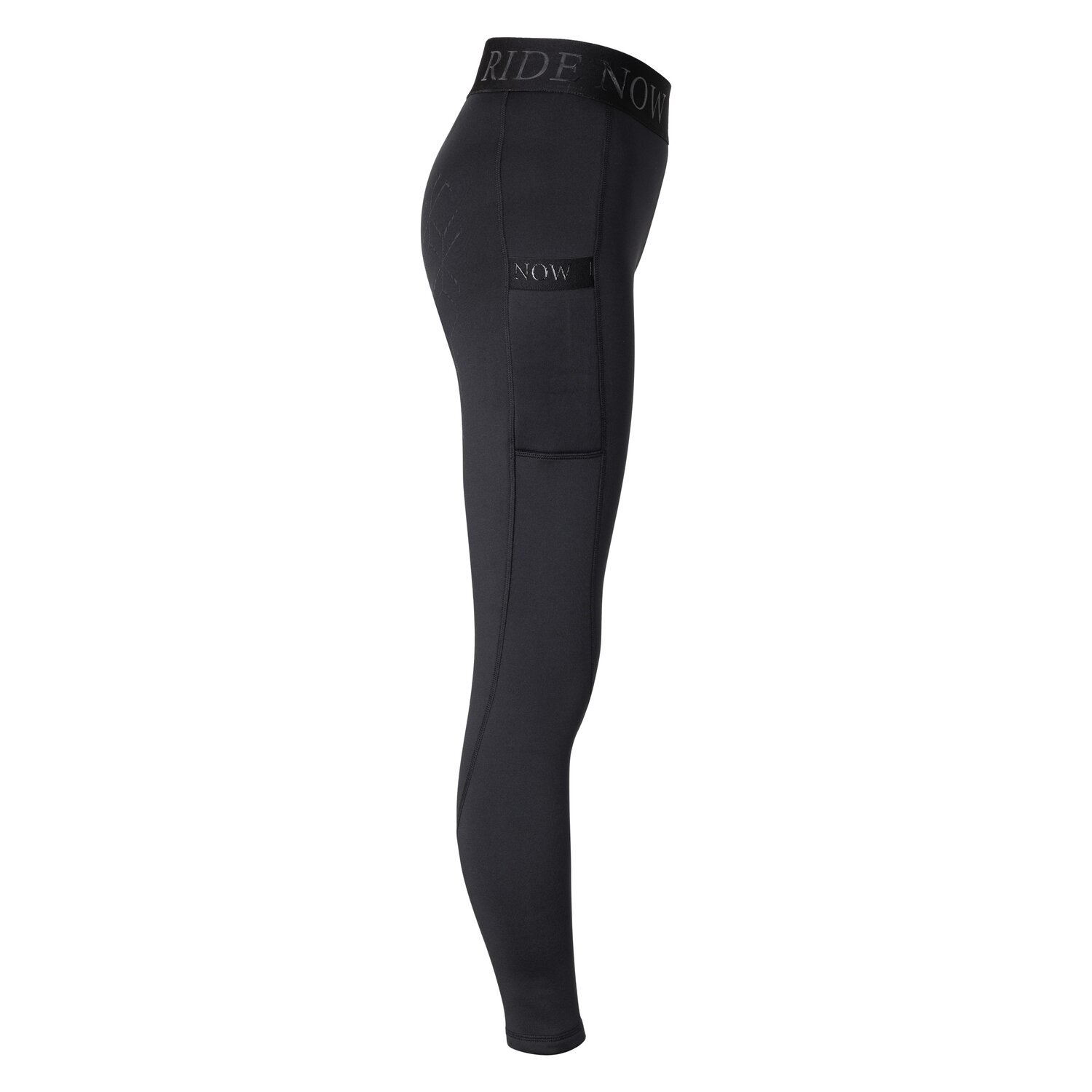 RIDE now Thermo-Reitleggings  - black