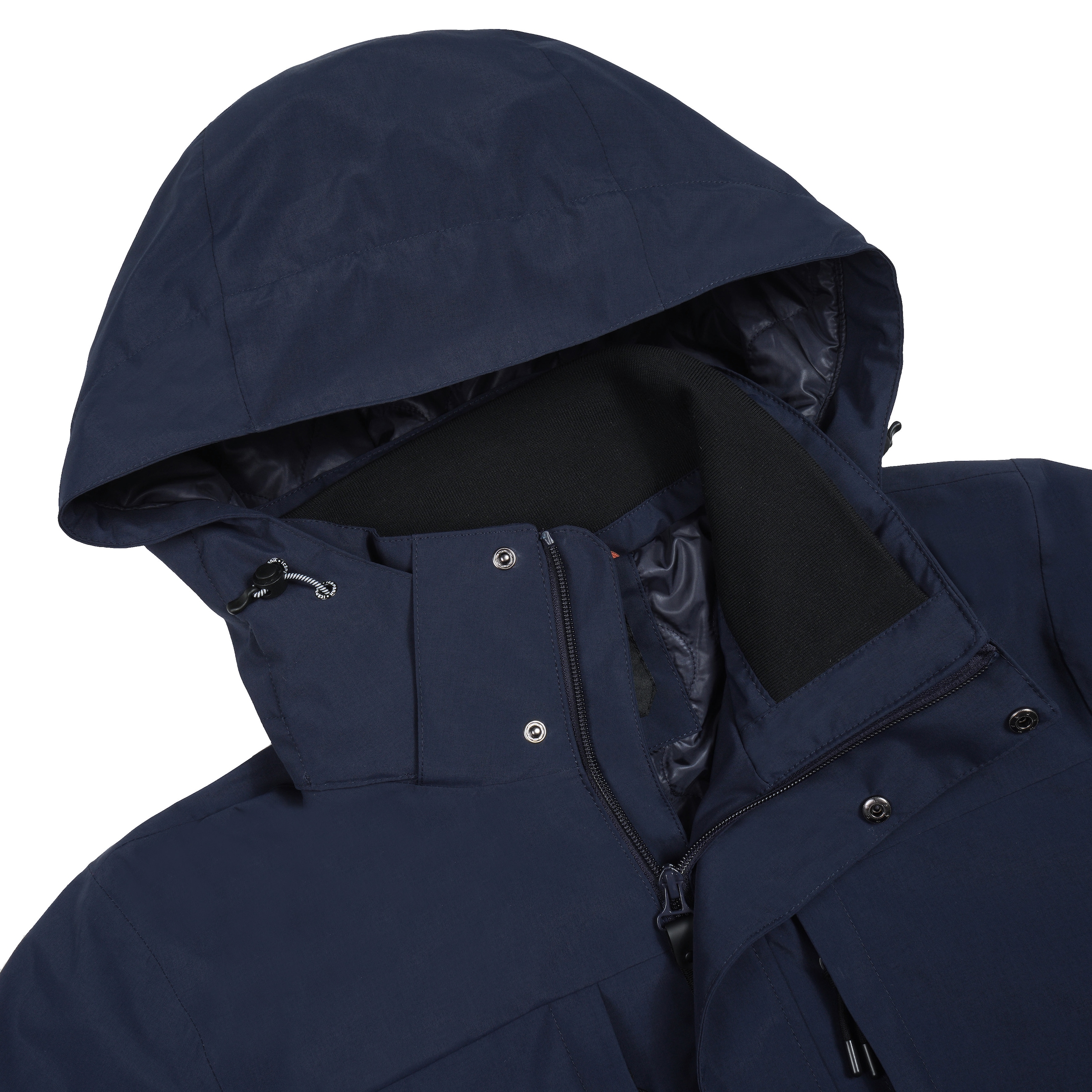 Icepeak Funktionsjacke »ICEPEAK ALSTON« mit Kapuze mit Logoschriftzügen an der Kapuzenkordel