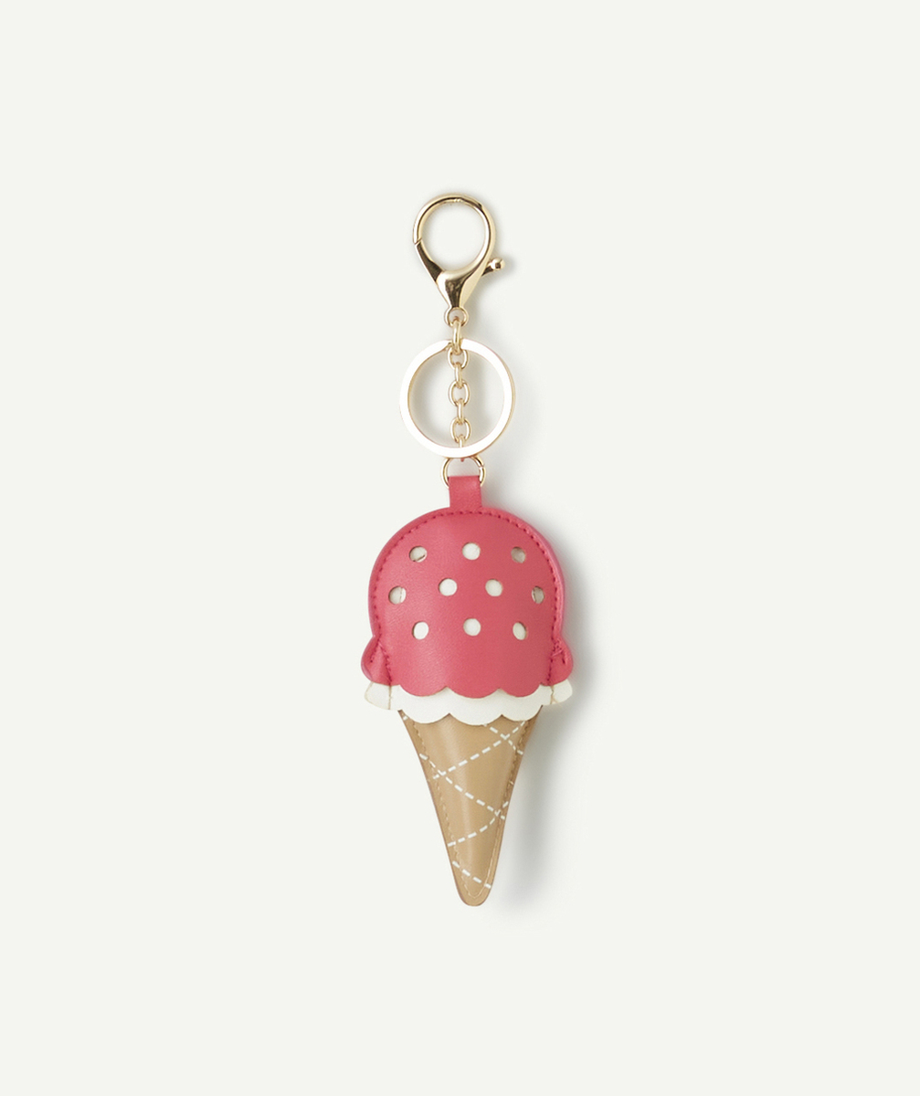PORTE-CLÉS FILLE CORNET DE GLACE