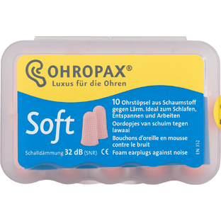 Ohropax Soft Schuim Oordopjes 10ST