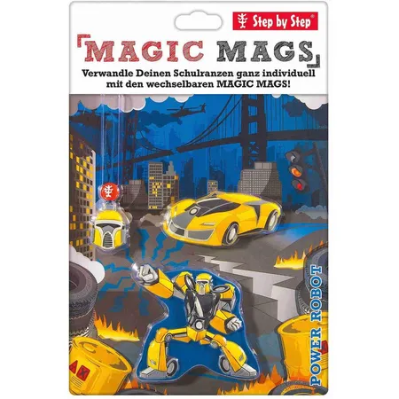 Step by Step Magic Mags Power Robot, 3-teilig