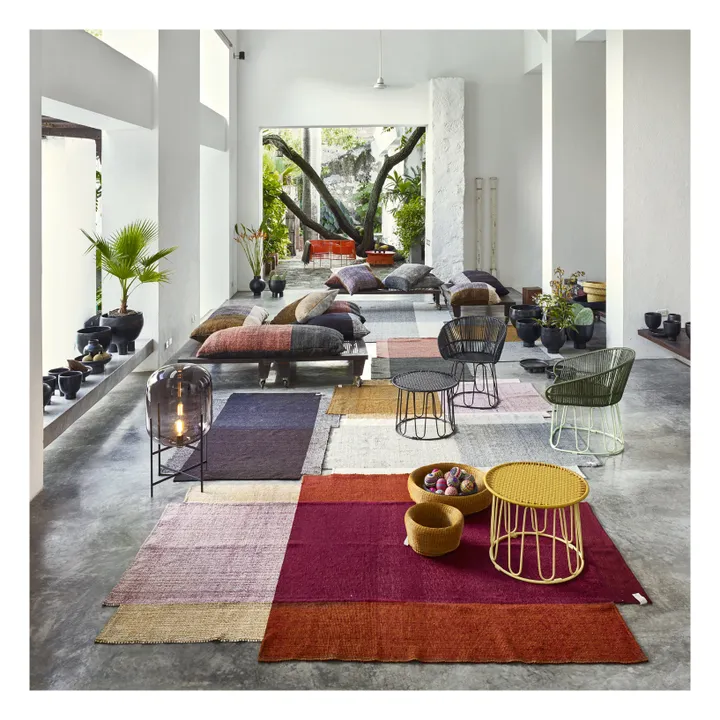 Ames Tapis Nobsa en laine | Orange