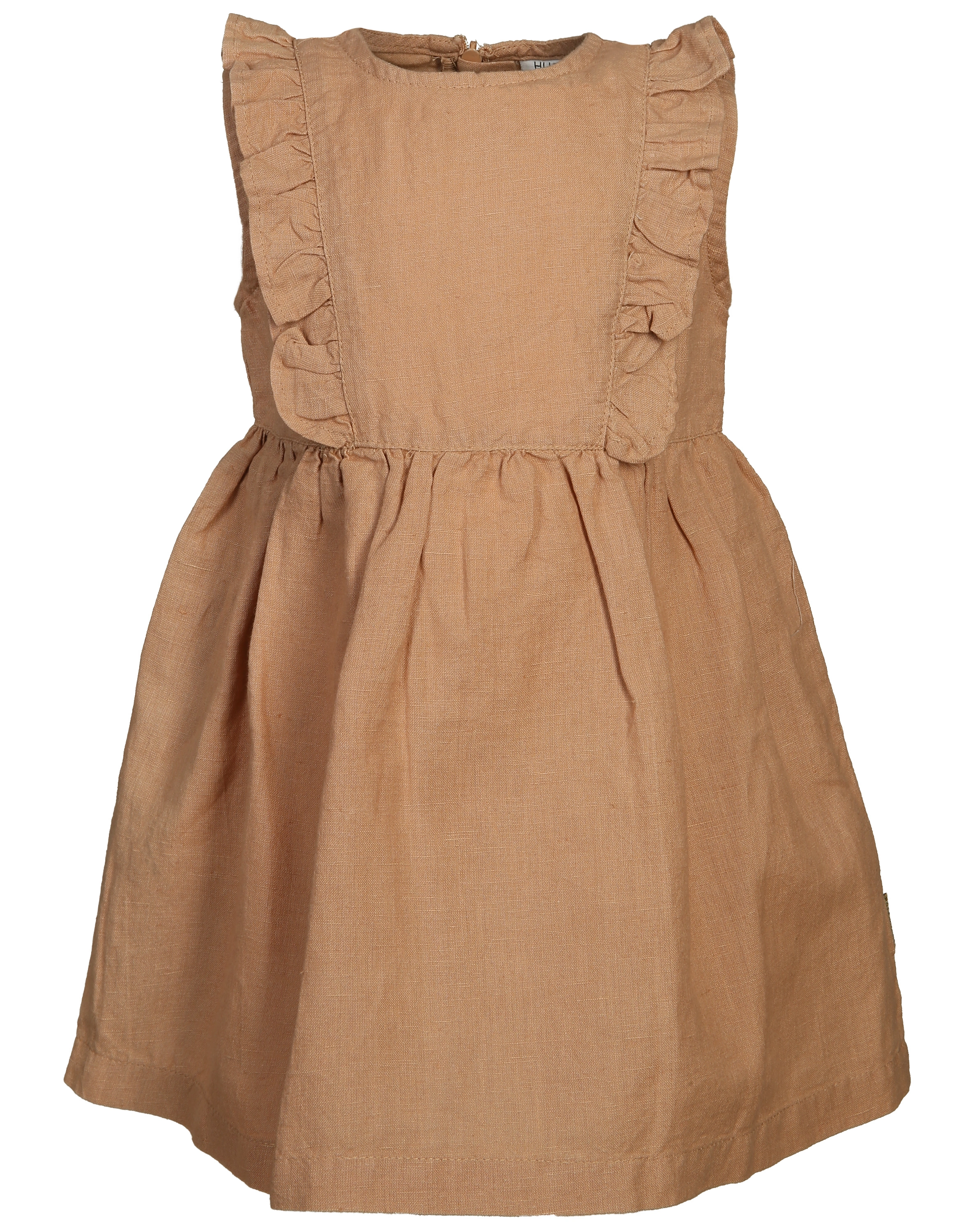 Kleid DINALI gestreift in red deer