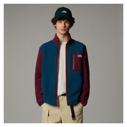 Polaire The North Face Yumiori Full Zip Bleu/Bordeaux