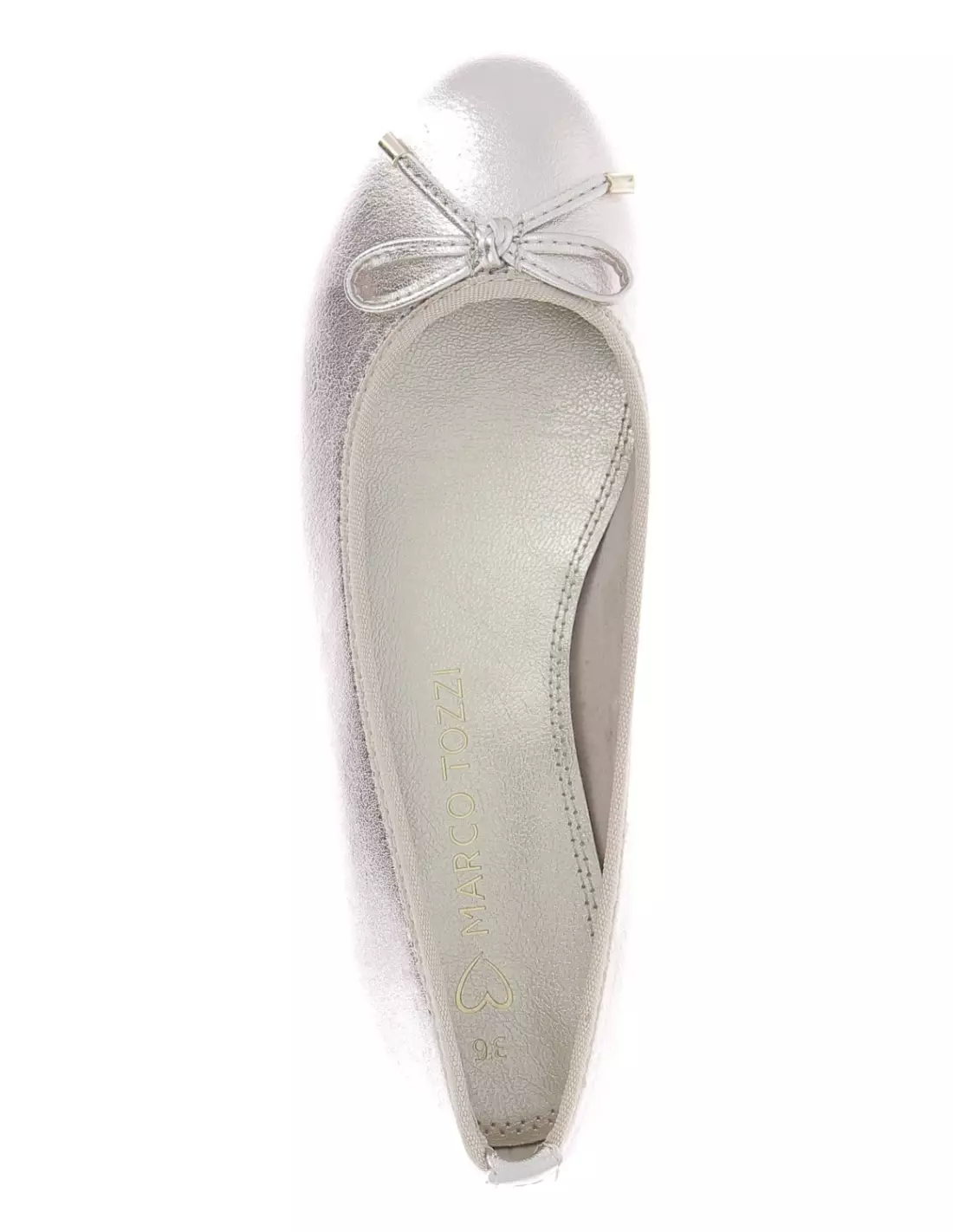MARCO TOZZI 22137 42 957 - Ballerines & babies Platinum