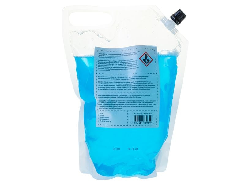 STRUCT Winter-Scheibenreiniger Citrus, 2 l Gebrauchsfertiges Scheibenwischwasser für den Winter