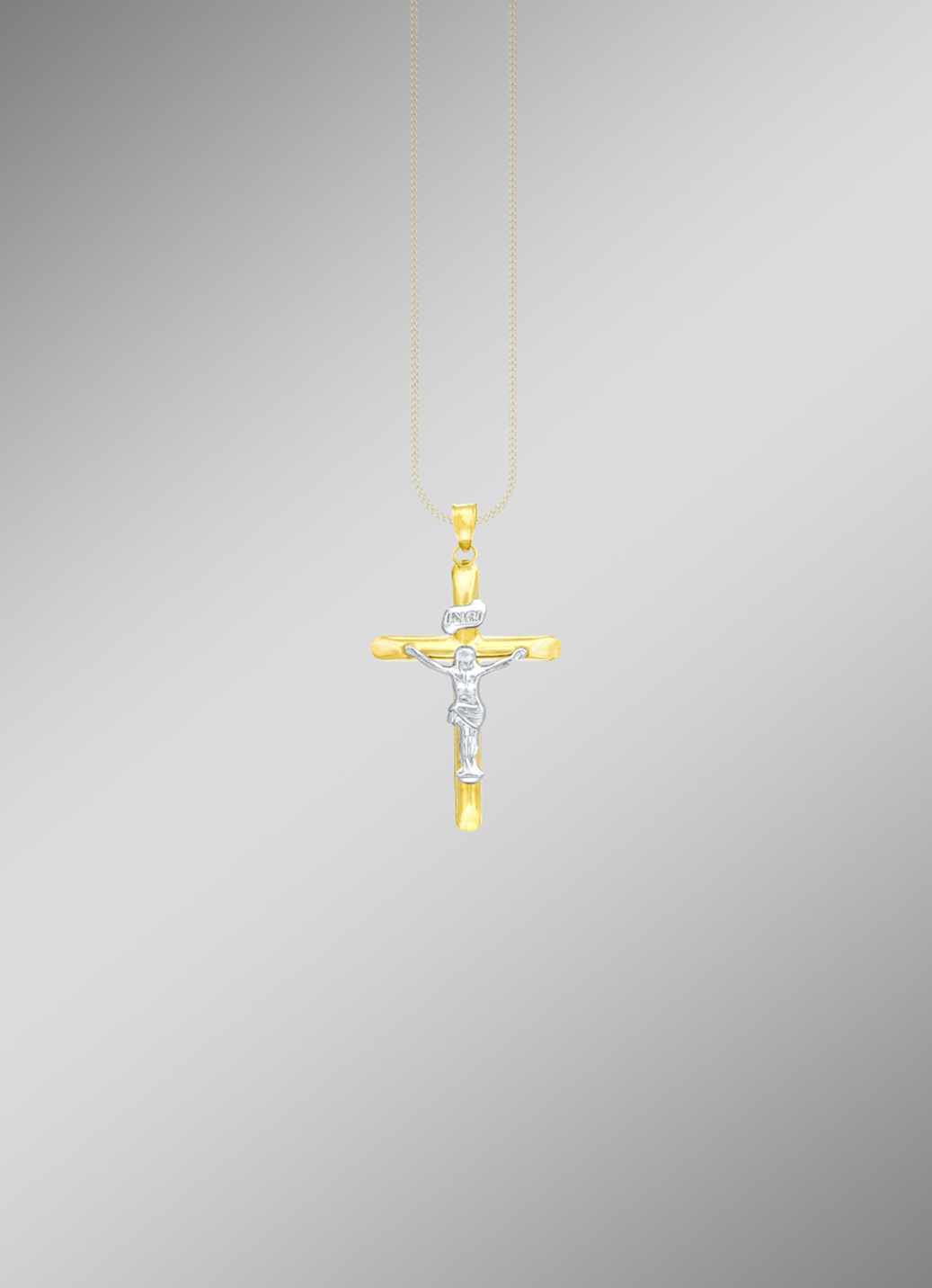 Klassischer Kreuz Anhänger mit Korpus