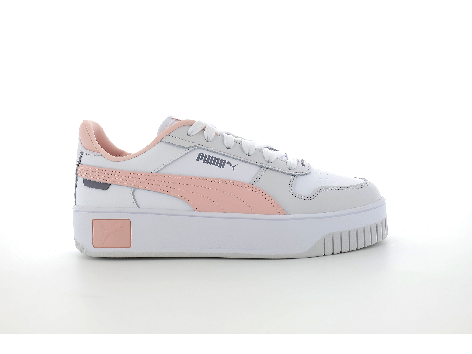 Puma-389390 Matières combinées Blanc Rose