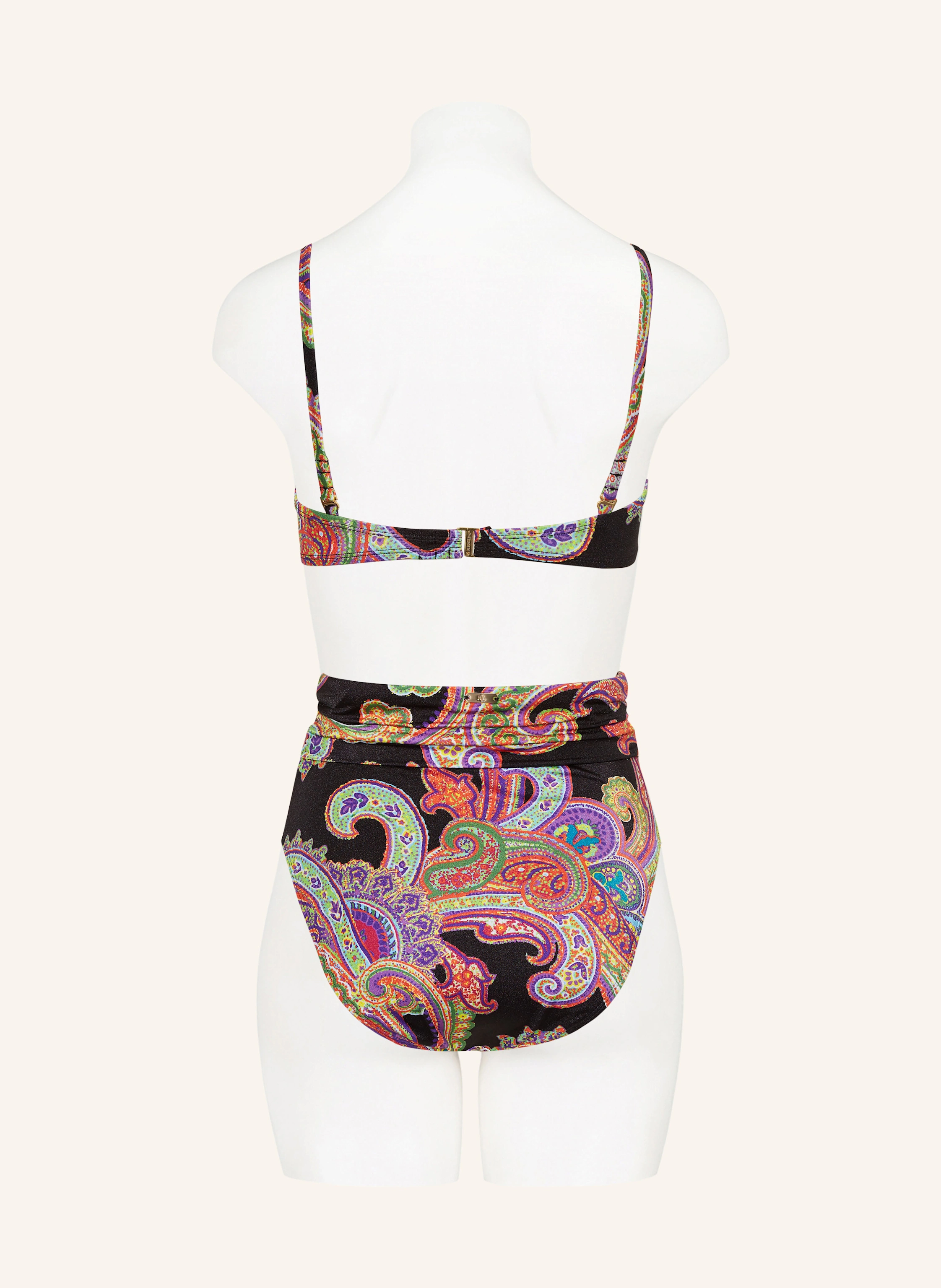 LAUREN RALPH LAUREN Bustier-Bikini-Top BORDADO PAISLEY