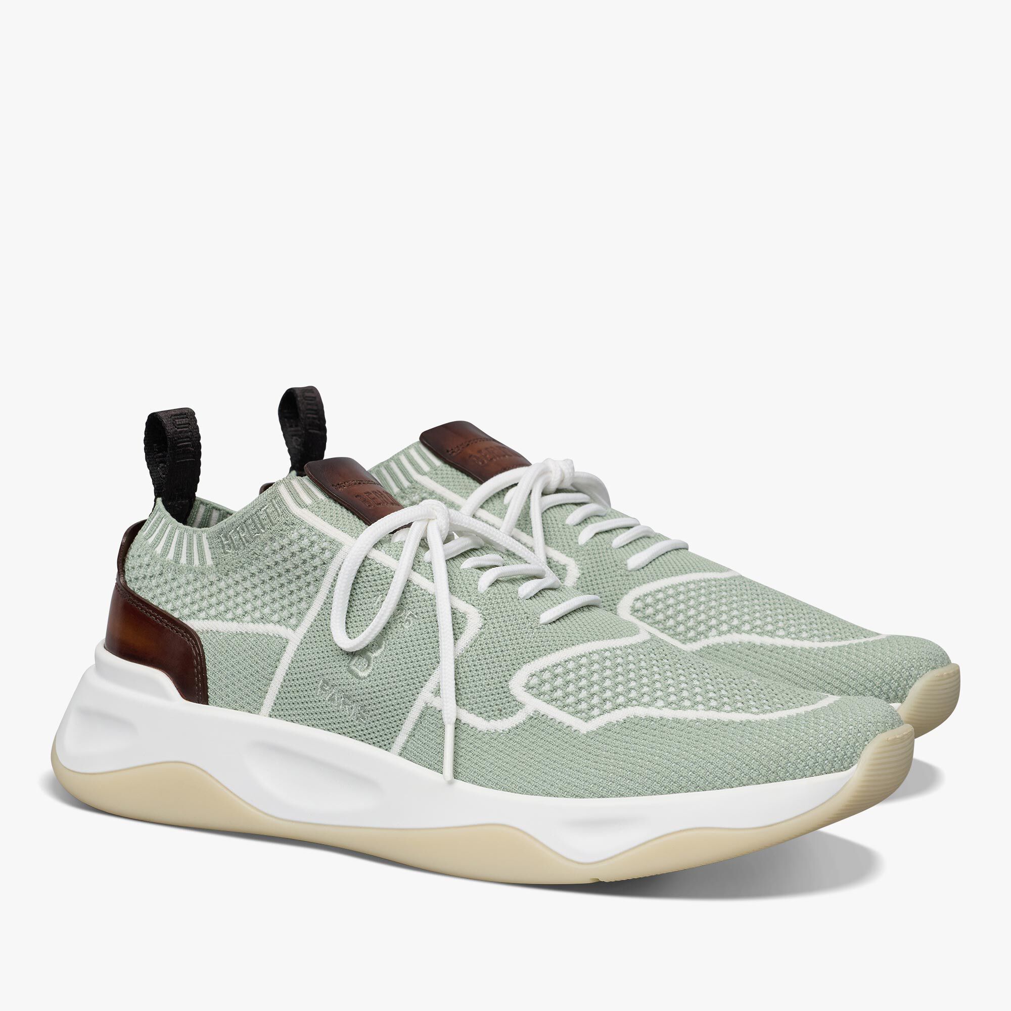 Sneaker Shadow En Maille Et Cuir