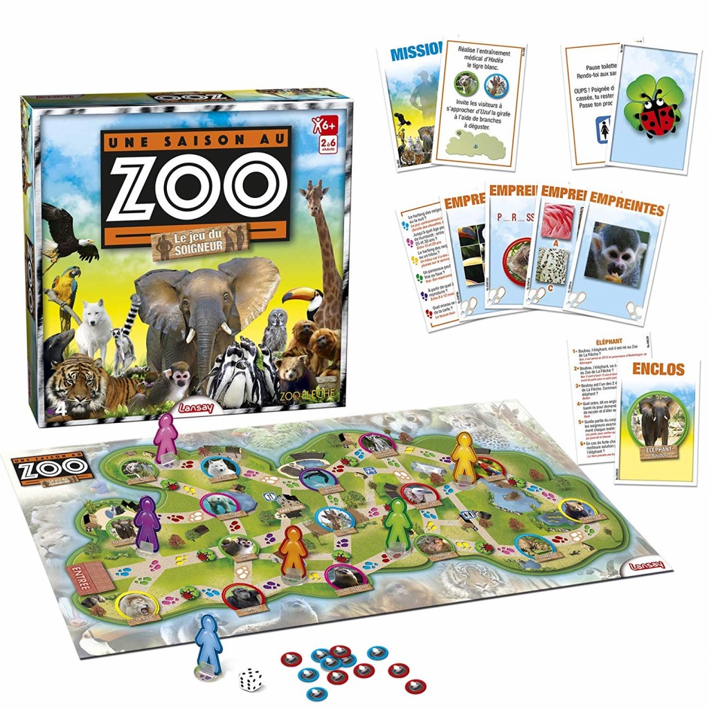 Une Saison au Zoo - Le Jeu du Soigneur