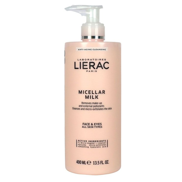 Lait micellaire démaquillant visage et yeux 400ml