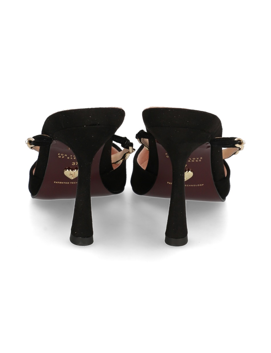 Veloursleder Pantoffel