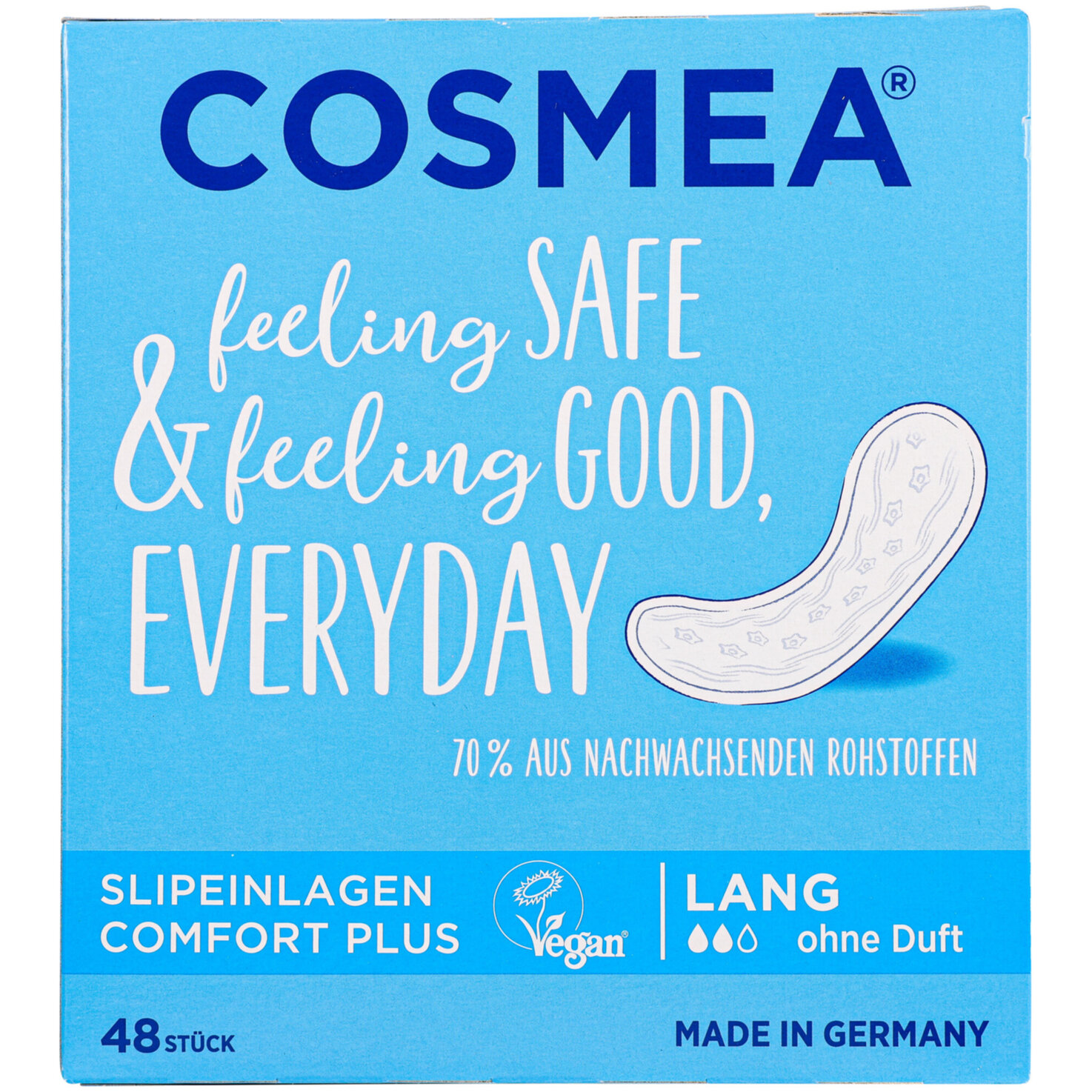 COSMEA Slipeinlagen Lang 48 Stück