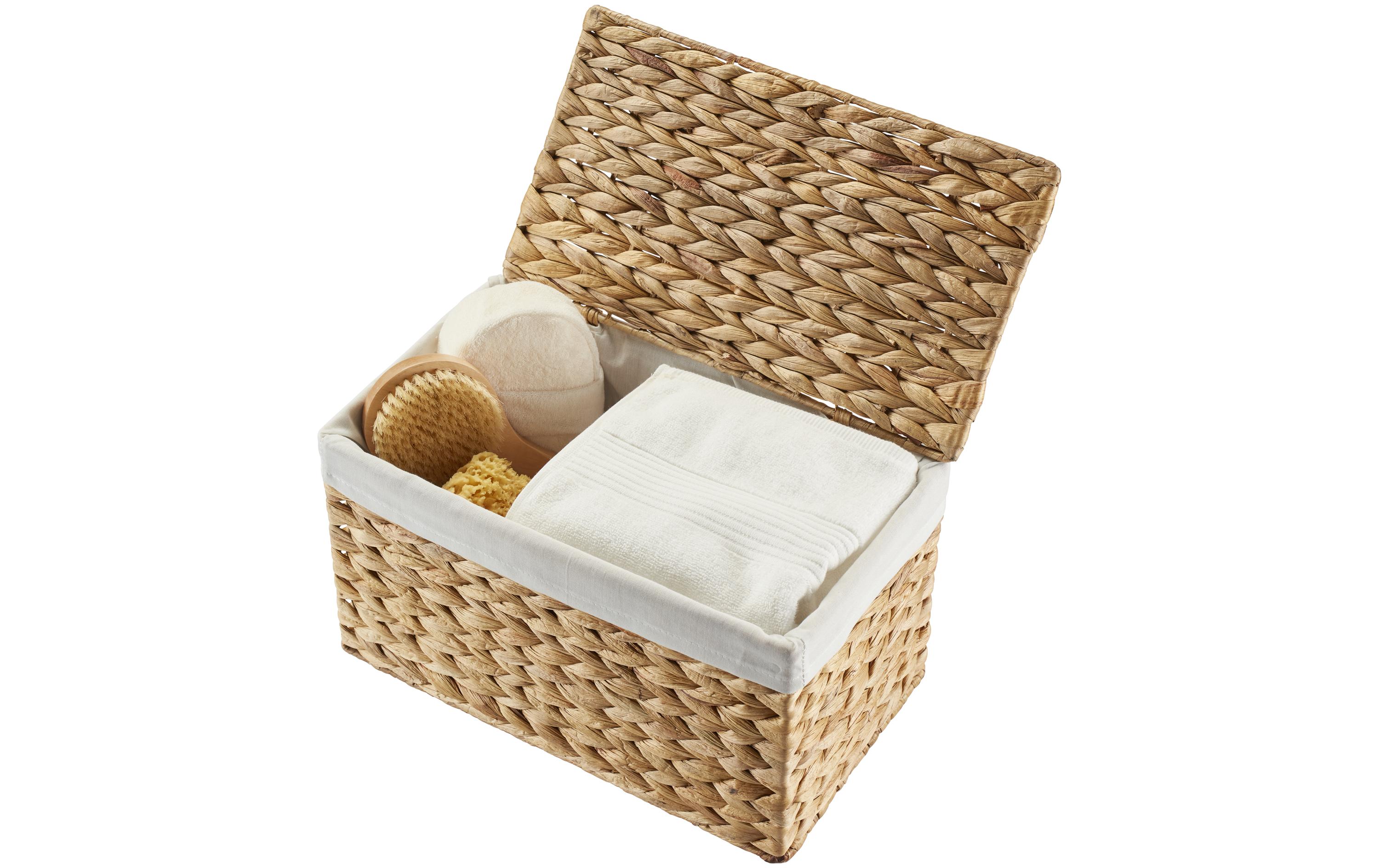 Aufbewahrungsbox Romance 35 x 20 x 20 cm, NatureAufbewahrungsbox mit Deckel