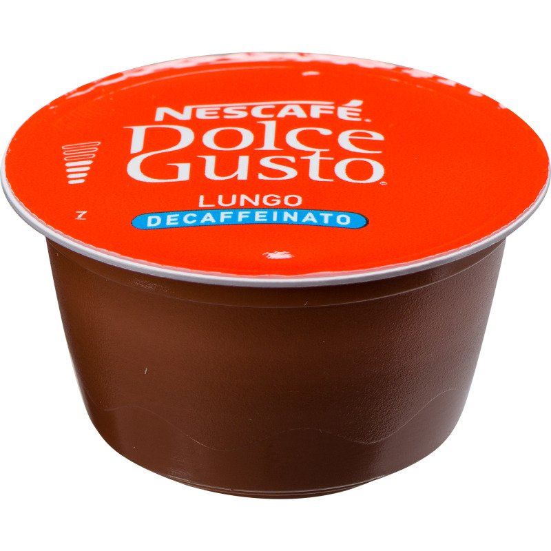 Capsules de café Nescafé Dolce Gusto Lungo Decaffeinato N° 6 - Boîte de 16