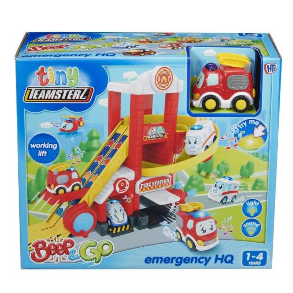 Tiny Teamsterz Beep & Go 112 hoofdkwartier