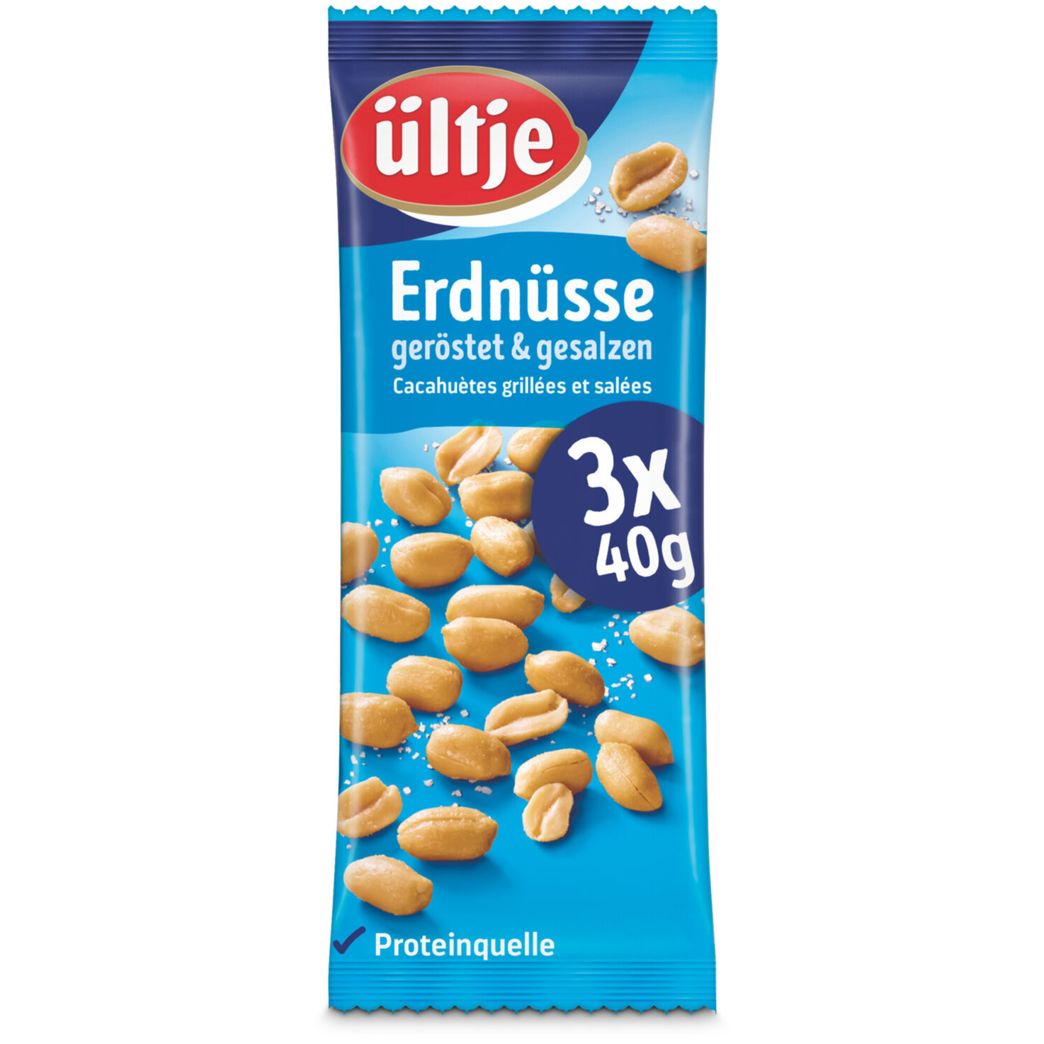 ültje Erdnüsse 3x40g