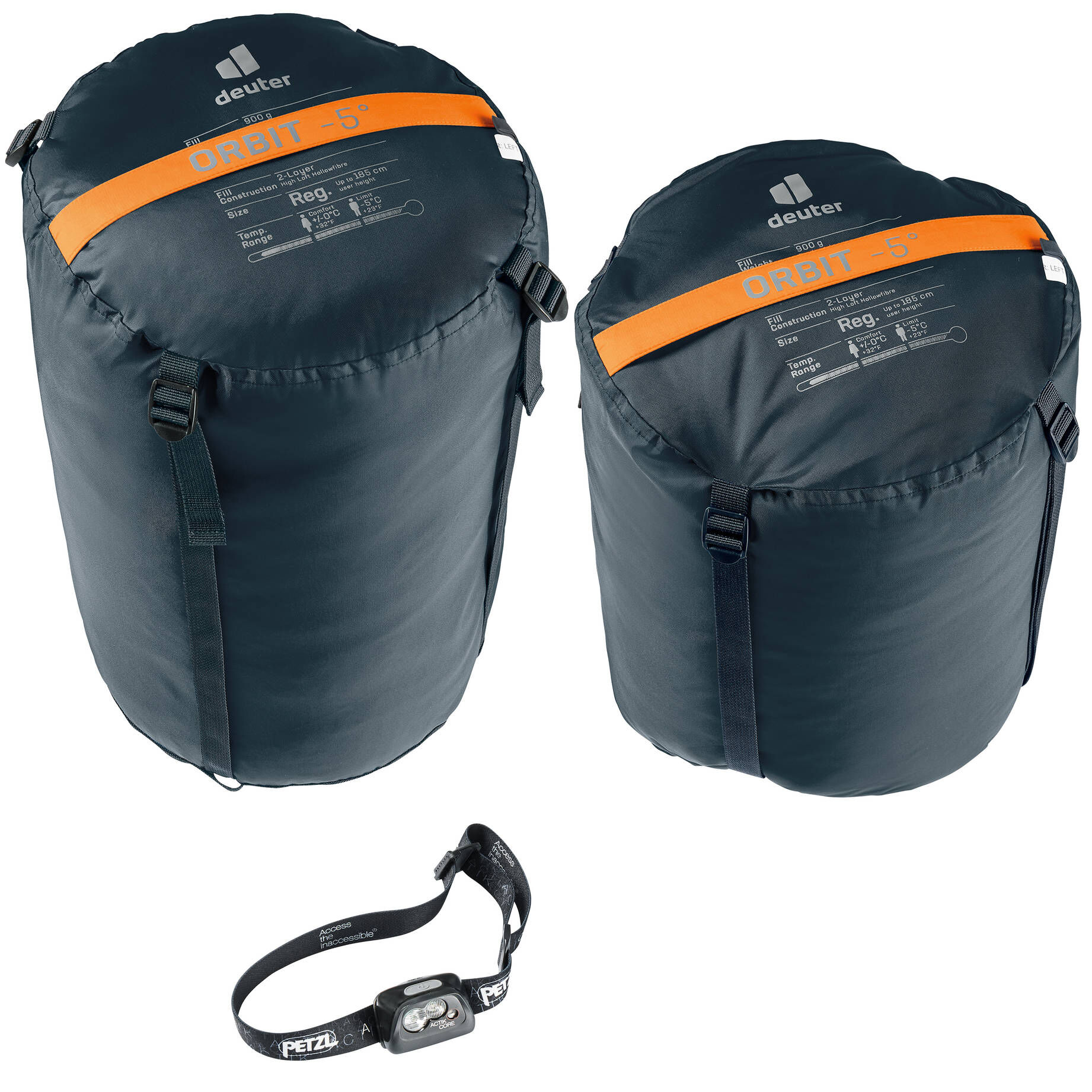 deuter| Kunstfaserschlafsack Orbit -5°