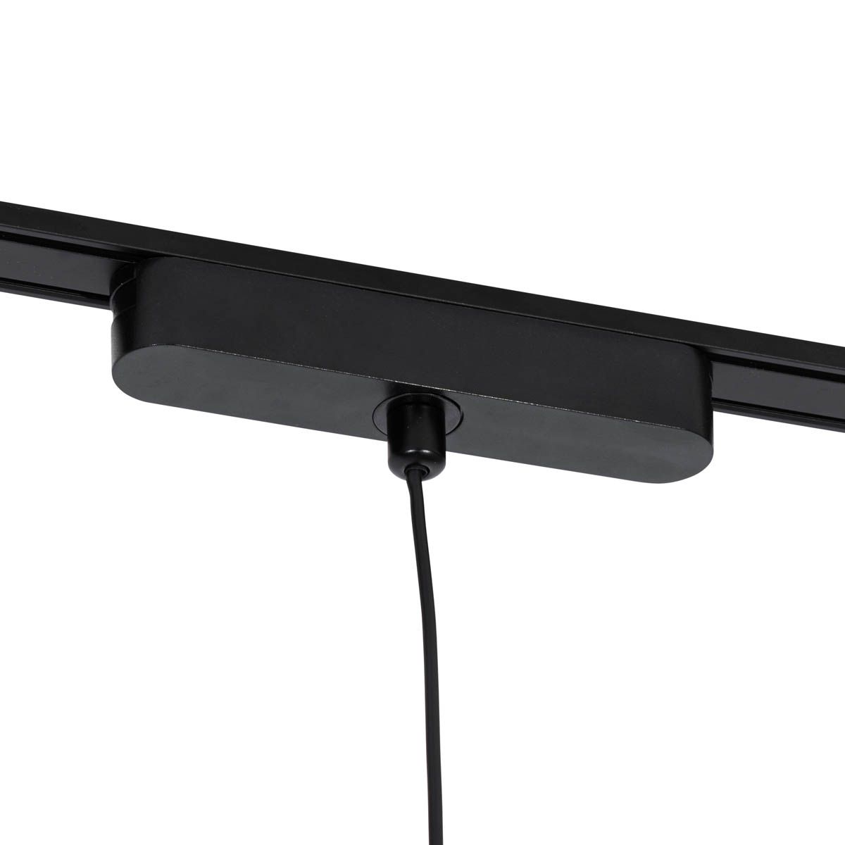 Moderne hanglamp zwart voor railsysteem 1-fase incl. LED - Magnetic Lance