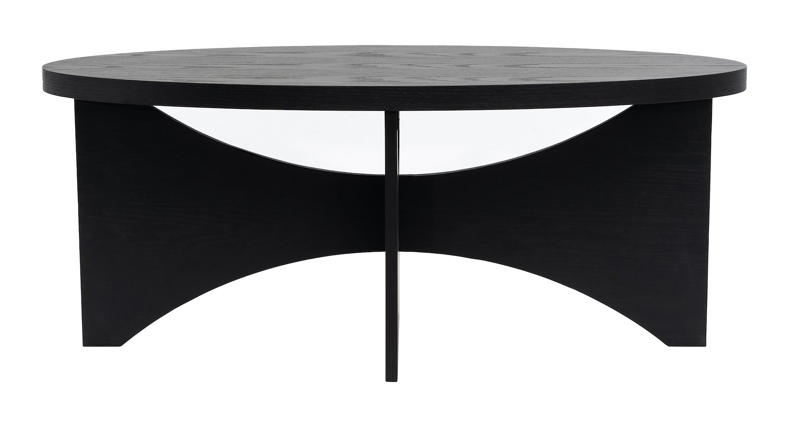 Borg sofabord 110x50cm. Sortbeiset eik finer