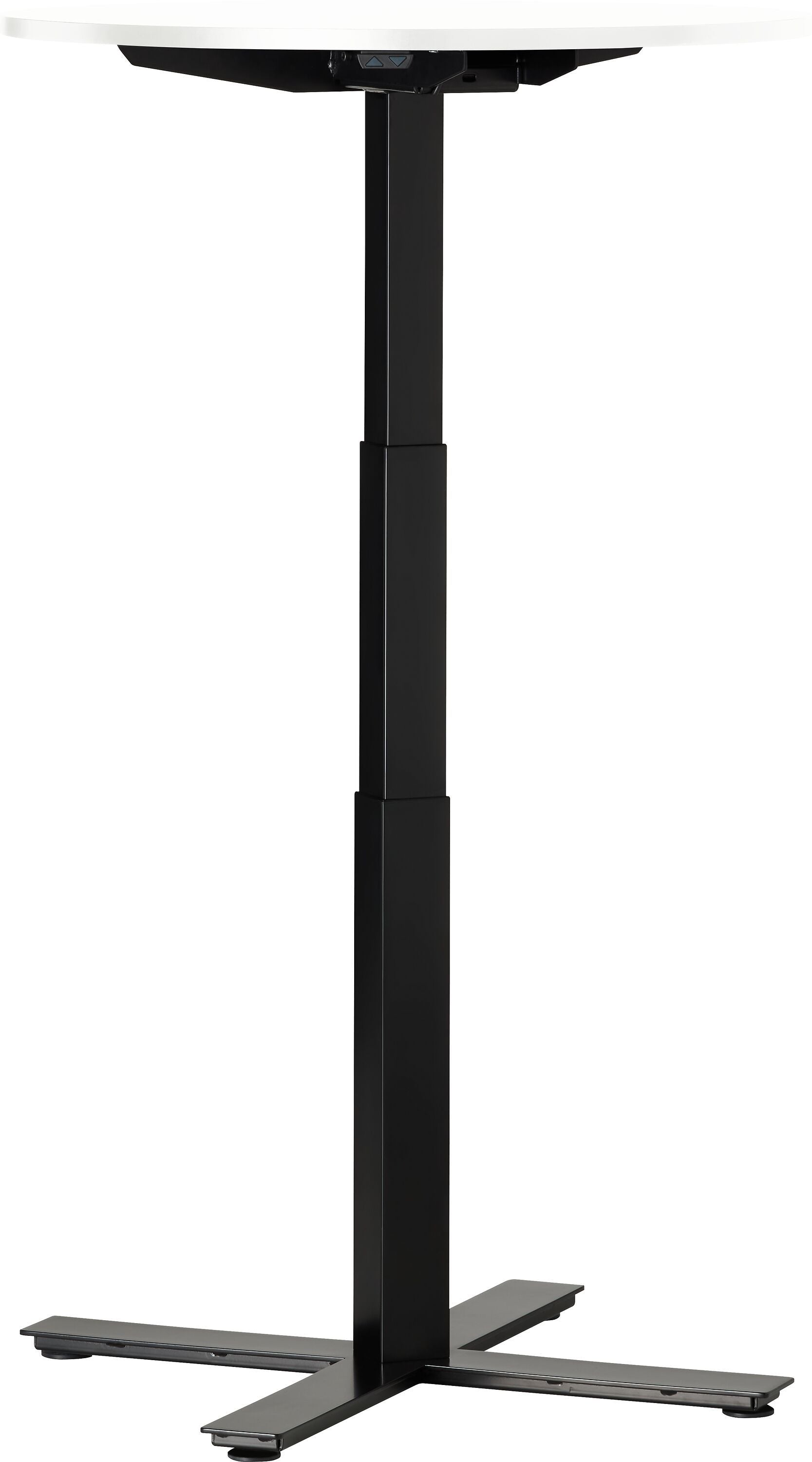 FLEXCUBE Besprechungstisch höhenverstellbar - Weiss / H: 62.5 cm