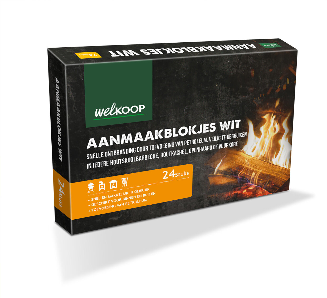 Welkoop - Aanmaakblokjes - 24 Stuks