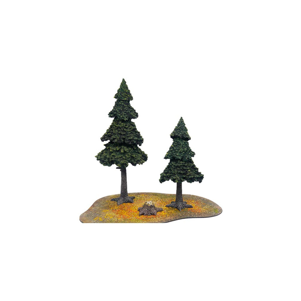 Monster Scenery - Evergreen Pine Forest
