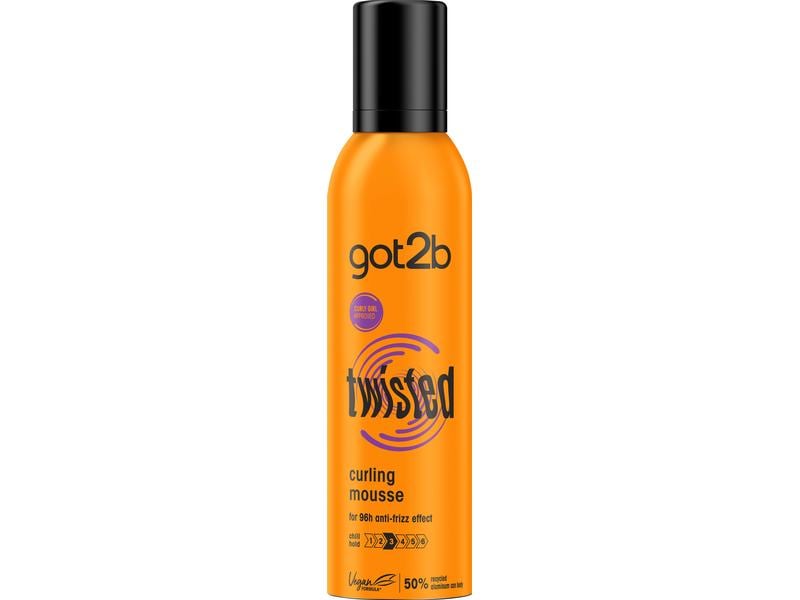 Schwarzkopf got2b Haarschaum Twistet curling mousse 250 ml Haarschaum für üppige Locken