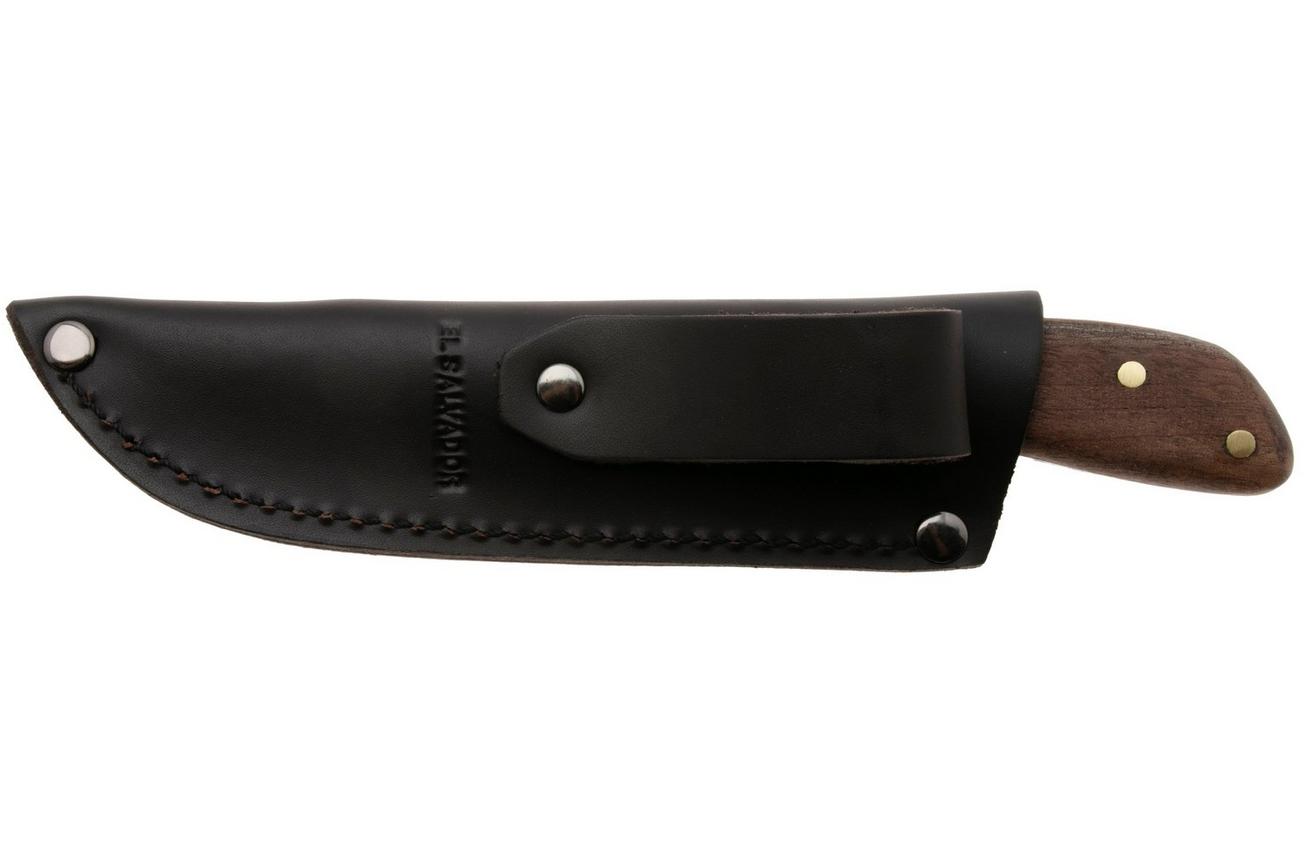 Condor Nessmuk Knife CTK230-4HC Bead Blasted 1075, Walnut, vaststaand mes