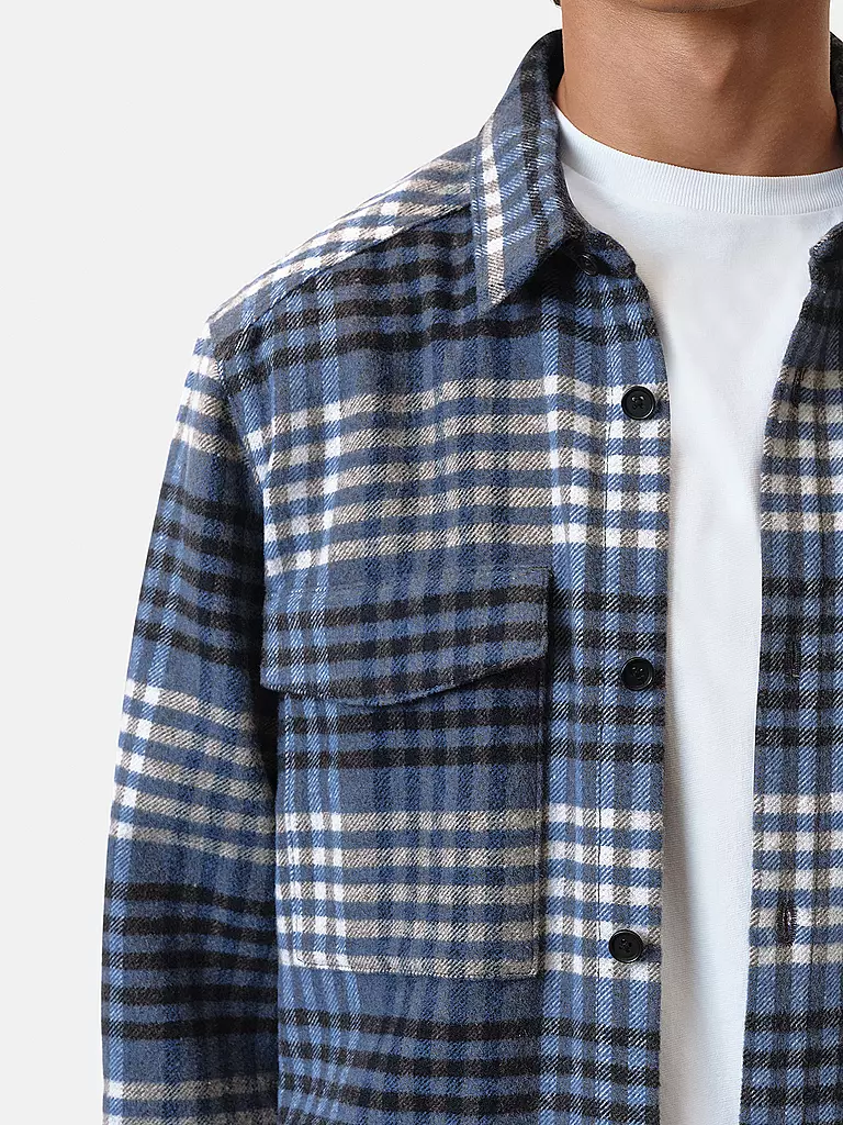 DRYKORN Overshirt GUNRAY blau