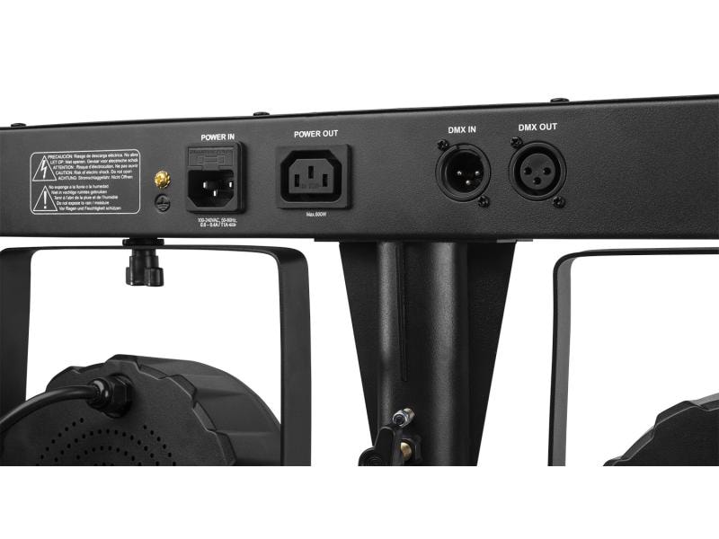 BeamZ Lichtset ShowBar Free Bar mit 2x PAR, 2x Derby und 4x Strobe