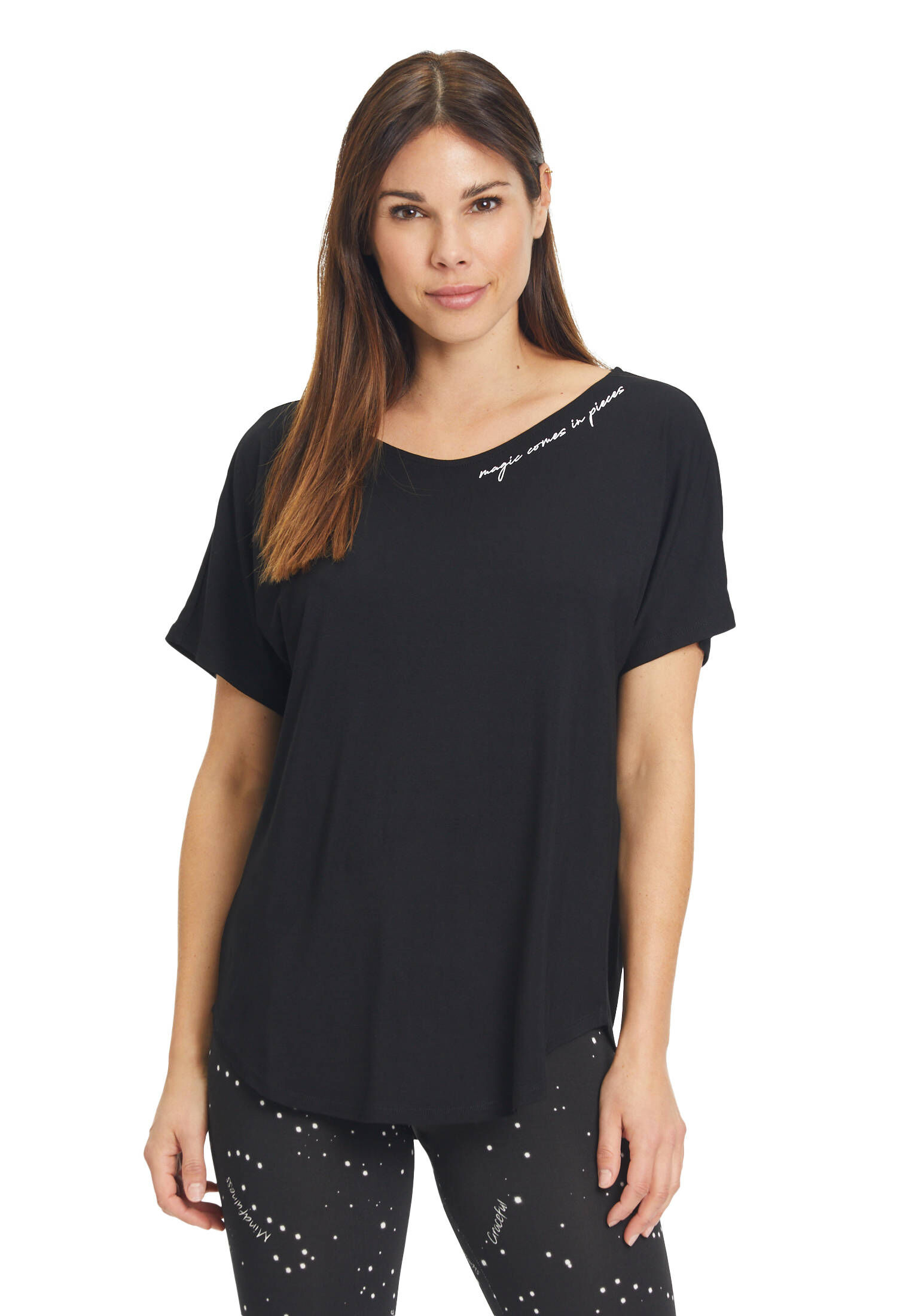 Betty Barclay| Damen Oversize-Shirt mit V-Ausschnitt