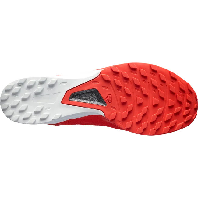 S/LAB SENSE 8  Trailrunning-Schuhe Unisex RacingRed/White/White