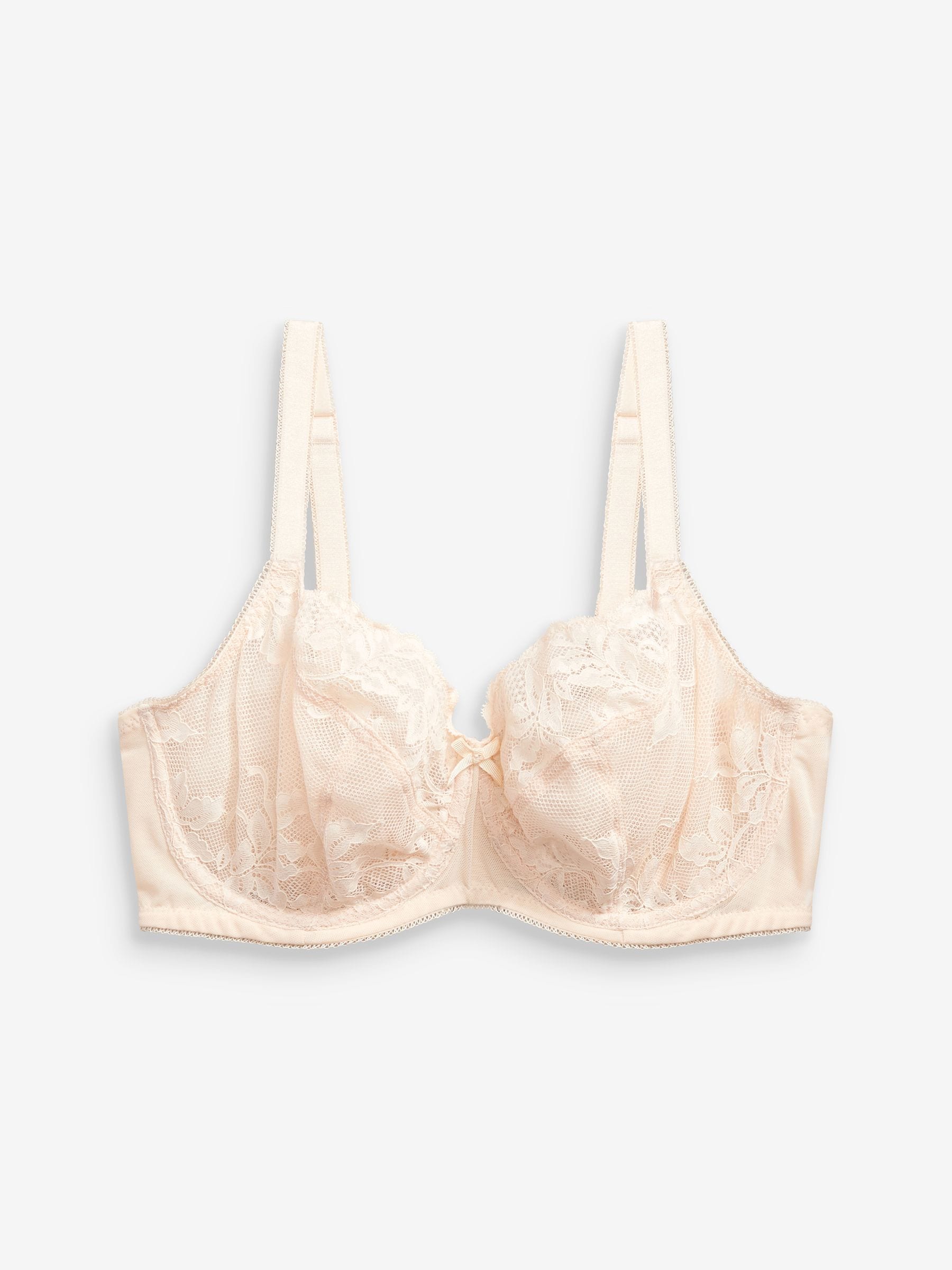 Zwart/wit/praline huidskleur - Verpakking van 3 kanten beha's cup DD+