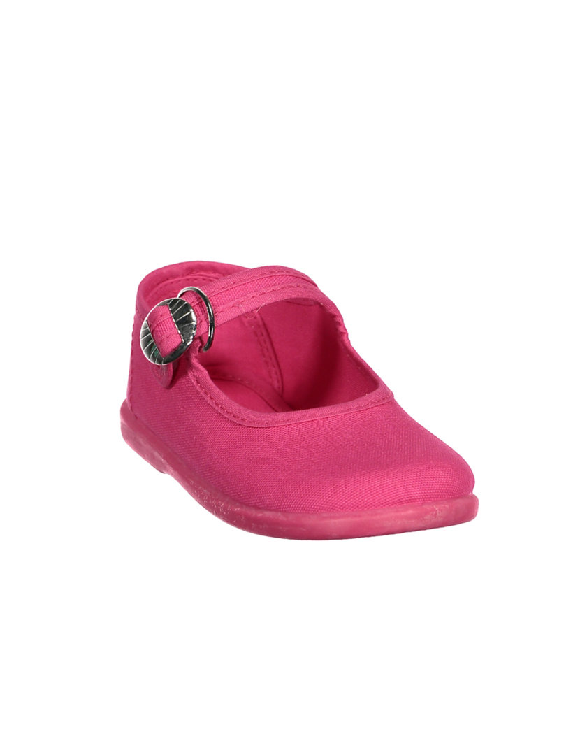Pink Canvas Slippers